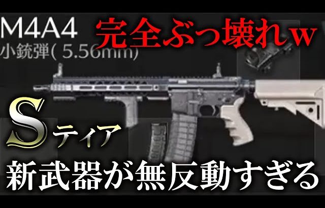 【荒野行動】最新アプデで追加された新武器「M4A4」がぶっ壊れすぎるwww（金花【きんばな】）